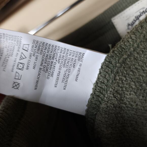 prAna Cozy Up Ankle Pant in Sage Camo Size S - Picture 9 of 10